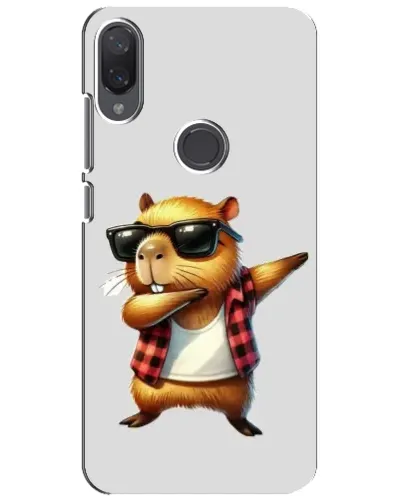 Чехол для Xiaomi Mi Play с картинкой «Капибара рэпер даб»