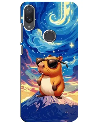 Чехол для Xiaomi Mi Play с картинкой «Капибара Ван Гога»