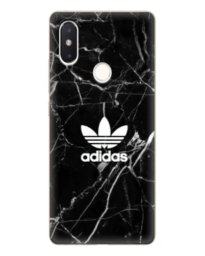 Чехол для Xiaomi Mi 8 SE с картинкой «Белый мрамор Adidas»