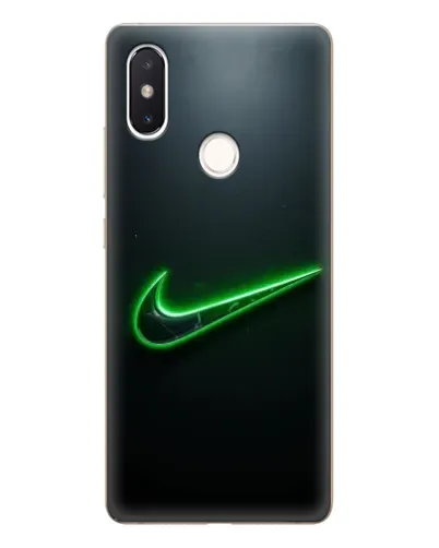 Чехол для Xiaomi Mi 8 SE с картинкой «Неоновый контур Nike» Чехол для Xiaomi Mi 8 SE с картинкой «Неоновый контур Nike»