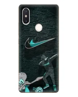 Чехол для Xiaomi Mi 8 SE с картинкой «Спортивный арт Nike»