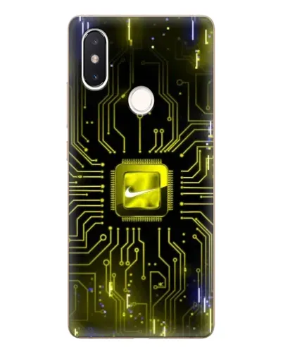Чехол для Xiaomi Mi 8 SE с картинкой «Nike — золотая искра» Чехол для Xiaomi Mi 8 SE с картинкой «Nike — золотая искра»