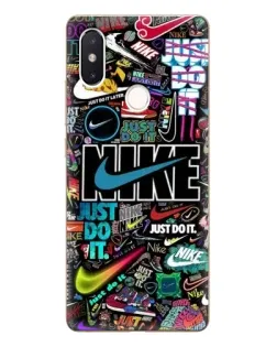 Чохол для Xiaomi Mi 8 SE з картинкою «Яскравий колаж Nike» Чохол для Xiaomi Mi 8 SE з картинкою «Яскравий колаж Nike»
