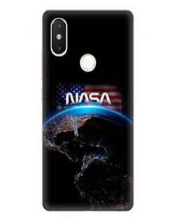 Чохол для Xiaomi Mi 8 SE з картинкою «Земля з космосу NASA»