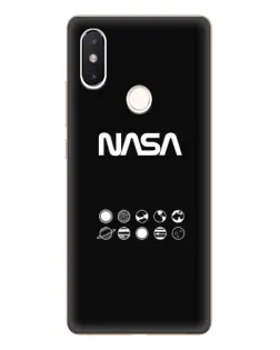 Чохол для Xiaomi Mi 8 SE з картинкою «NASA — технічний принт»