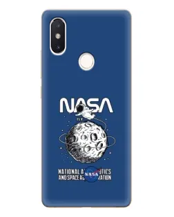 Чохол для Xiaomi Mi 8 SE з картинкою «NASA — місячна місія»
