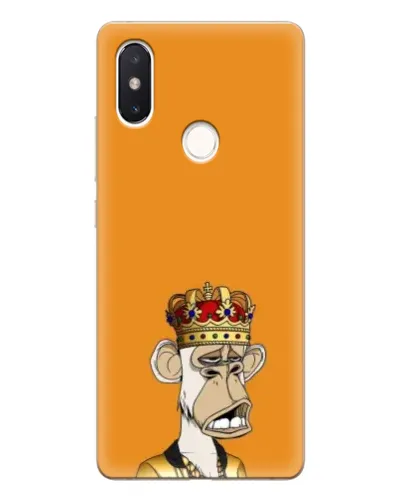 Чехол для Xiaomi Mi 8 SE с картинкой «Золотая обезьяна Bored Ape»