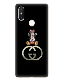 Чехол для Xiaomi Mi 8 SE с картинкой «Минни Маус на лого» Чехол для Xiaomi Mi 8 SE с картинкой «Минни Маус на лого»