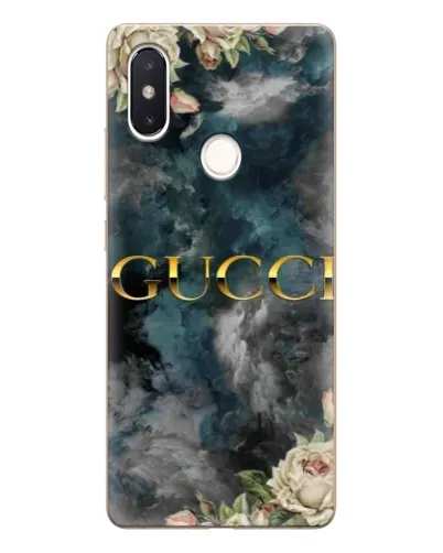 Чехол для Xiaomi Mi 8 SE с картинкой «Абстрактные цветы Gucci» Чехол для Xiaomi Mi 8 SE с картинкой «Абстрактные цветы Gucci»