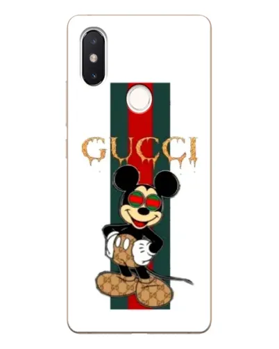 Чехол для Xiaomi Mi 8 SE с картинкой «Микки Маус Gucci — полосы» Чехол для Xiaomi Mi 8 SE с картинкой «Микки Маус Gucci — полосы»