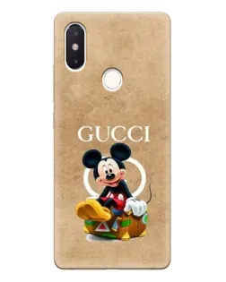 Чехол для Xiaomi Mi 8 SE с картинкой «Микки Маус Gucci — крафт» Чехол для Xiaomi Mi 8 SE с картинкой «Микки Маус Gucci — крафт»
