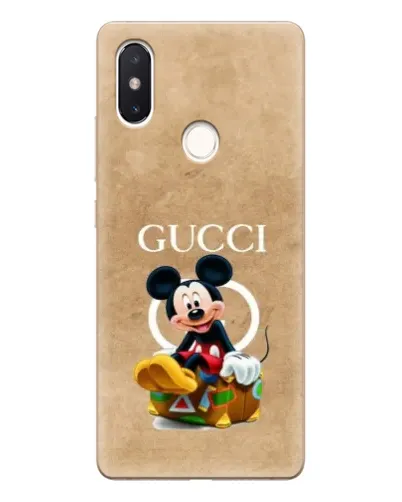Чехол для Xiaomi Mi 8 SE с картинкой «Микки Маус Gucci — крафт» Чехол для Xiaomi Mi 8 SE с картинкой «Микки Маус Gucci — крафт»