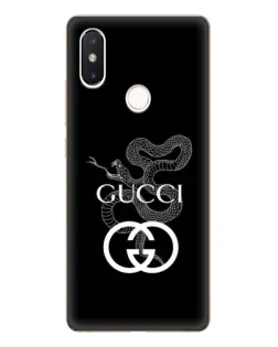 Чехол для Xiaomi Mi 8 SE с картинкой «Gucci — серебряная змея» Чехол для Xiaomi Mi 8 SE с картинкой «Gucci — серебряная змея»