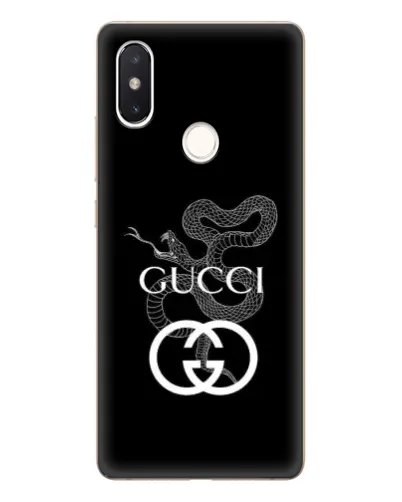 Чехол для Xiaomi Mi 8 SE с картинкой «Gucci — серебряная змея» Чехол для Xiaomi Mi 8 SE с картинкой «Gucci — серебряная змея»