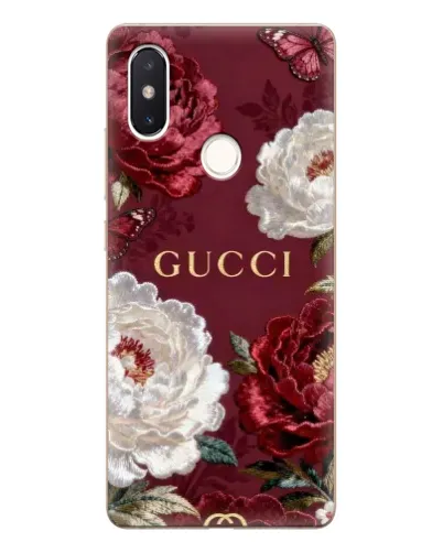 Чехол для Xiaomi Mi 8 SE с картинкой «Gucci — бордовые розы» Чехол для Xiaomi Mi 8 SE с картинкой «Gucci — бордовые розы»