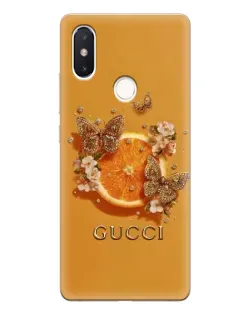 Чехол для Xiaomi Mi 8 SE с картинкой «Gucci — золотые бабочки» Чехол для Xiaomi Mi 8 SE с картинкой «Gucci — золотые бабочки»