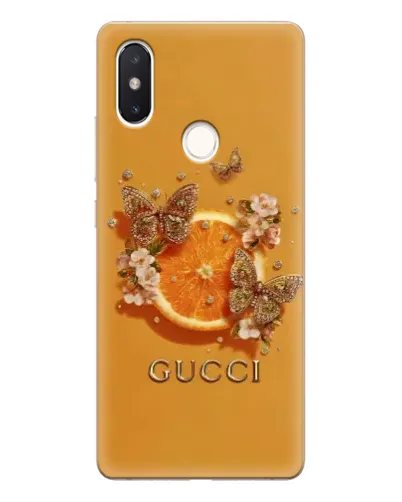 Чехол для Xiaomi Mi 8 SE с картинкой «Gucci — золотые бабочки» Чехол для Xiaomi Mi 8 SE с картинкой «Gucci — золотые бабочки»