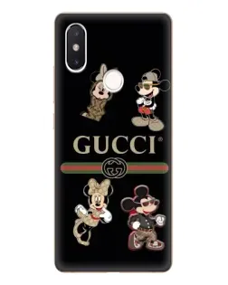 Чехол для Xiaomi Mi 8 SE с картинкой «Gucci — герои Disney и монограмма» Чехол для Xiaomi Mi 8 SE с картинкой «Gucci — герои Disney и монограмма»