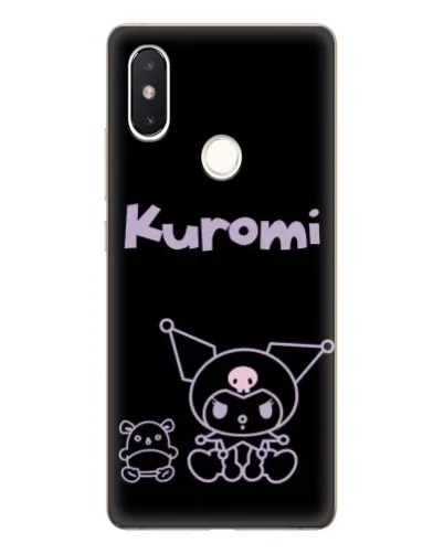 Чехол для Xiaomi Mi 8 SE с картинкой «Kuromi — черный минимализм» Чехол для Xiaomi Mi 8 SE с картинкой «Kuromi — черный минимализм»