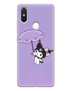 Чохол для Xiaomi Mi 8 SE з картинкою «Kuromi з парасолькою»