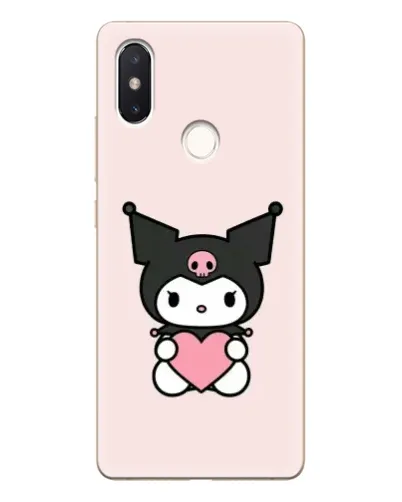 Чехол для Xiaomi Mi 8 SE с картинкой «Kuromi и сердце» Чехол для Xiaomi Mi 8 SE с картинкой «Kuromi и сердце»
