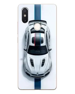 Чехол для Xiaomi Mi 8 SE с картинкой «Вид сверху — BMW M»