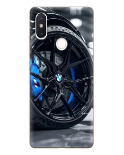 Чехол для Xiaomi Mi 8 SE с картинкой «Колесо BMW вблизи»