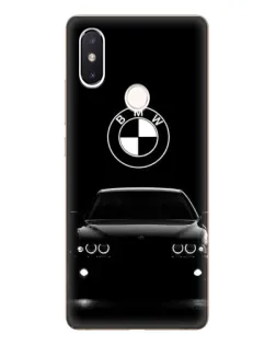 Чехол для Xiaomi Mi 8 SE с картинкой «BMW — взгляд из темноты»