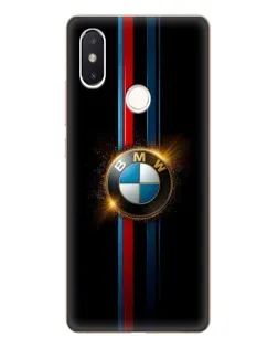 Чехол для Xiaomi Mi 8 SE с картинкой «BMW M-Power неон»