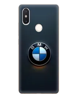 Чехол для Xiaomi Mi 8 SE с картинкой «Логотип BMW — минимализм»