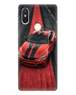 Чехол для Xiaomi Mi 8 SE с картинкой «BMW на красной дорожке»