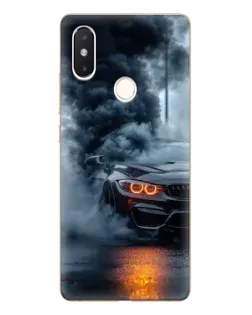 Чехол для Xiaomi Mi 8 SE с картинкой «BMW M-Power — абстракция»
