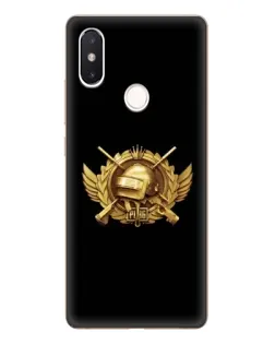 Чехол для Xiaomi Mi 8 SE с картинкой «PUBG — оранжевый градиент»