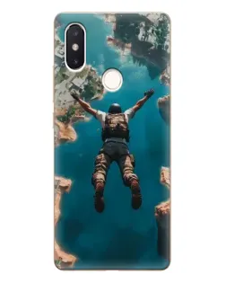 Чехол для Xiaomi Mi 8 SE с картинкой «PUBG — свободное падение»