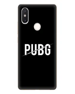 Чехол для Xiaomi Mi 8 SE с картинкой «PUBG — белый логотип»