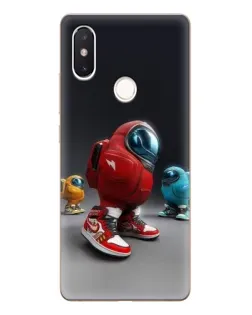 Чехол для Xiaomi Mi 8 SE с картинкой «Among Us — 3D стиль»