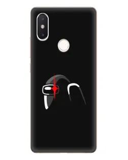 Чехол для Xiaomi Mi 8 SE с картинкой «Among Us шлем»