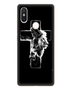 Чехол для Xiaomi Mi 8 SE с картинкой «Сияющий крест Jesus»