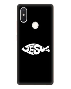 Чехол для Xiaomi Mi 8 SE с картинкой «Рыба Jesus»