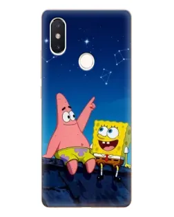 Чохол для Xiaomi Mi 8 SE з картинкою «Губка Боб та Патрік вночі» Чохол для Xiaomi Mi 8 SE з картинкою «Губка Боб та Патрік вночі»