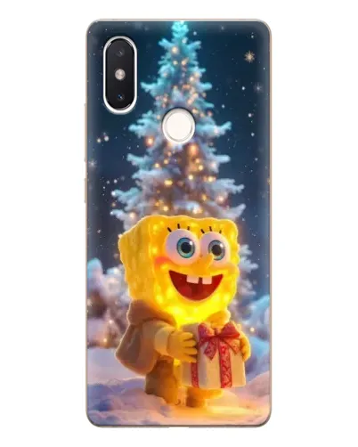 Чехол для Xiaomi Mi 8 SE с картинкой «Рождественский Спанч Боб» Чехол для Xiaomi Mi 8 SE с картинкой «Рождественский Спанч Боб»