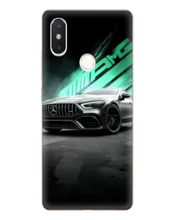 Чехол для Xiaomi Mi 8 SE с картинкой «Темный Mercedes AMG»