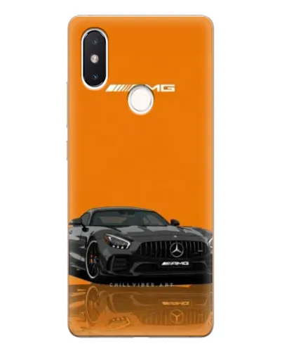 Чехол для Xiaomi Mi 8 SE с картинкой «Оранжевый Mercedes AMG» Чехол для Xiaomi Mi 8 SE с картинкой «Оранжевый Mercedes AMG»