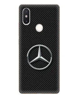 Чехол для Xiaomi Mi 8 SE с картинкой «Карбоновый Mercedes стиль»