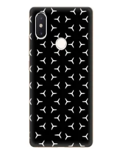 Чехол для Xiaomi Mi 8 SE с картинкой «Mercedes паттерн звезд»