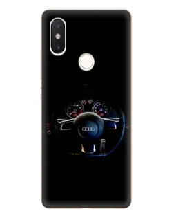 Чехол для Xiaomi Mi 8 SE с картинкой «Салон Audi — руль» Чехол для Xiaomi Mi 8 SE с картинкой «Салон Audi — руль»