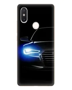 Чехол для Xiaomi Mi 8 SE с картинкой «Неоновый взгляд Audi» Чехол для Xiaomi Mi 8 SE с картинкой «Неоновый взгляд Audi»