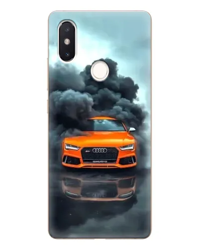 Чехол для Xiaomi Mi 8 SE с картинкой «Audi в облаках дыма» Чехол для Xiaomi Mi 8 SE с картинкой «Audi в облаках дыма»