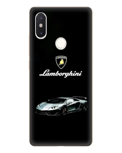 Чехол для Xiaomi Mi 8 SE с картинкой «Логотип Lamborghini классика»