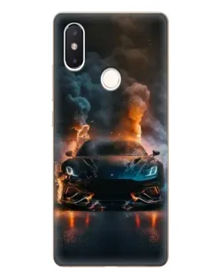 Чехол для Xiaomi Mi 8 SE с картинкой «Lamborghini дымная эстетика» Чехол для Xiaomi Mi 8 SE с картинкой «Lamborghini дымная эстетика»